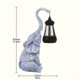 Cauzac™ Graceful Elephant Solar Lamp Set (2-Pack)
