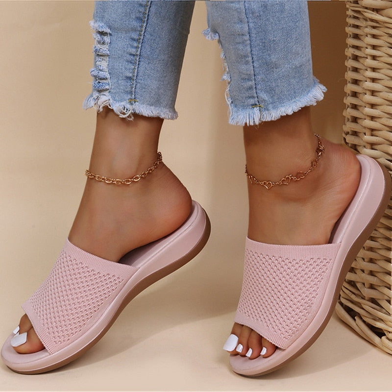 Cauzac™ Women's Breathable Summer Slippers for All-Day Comfort