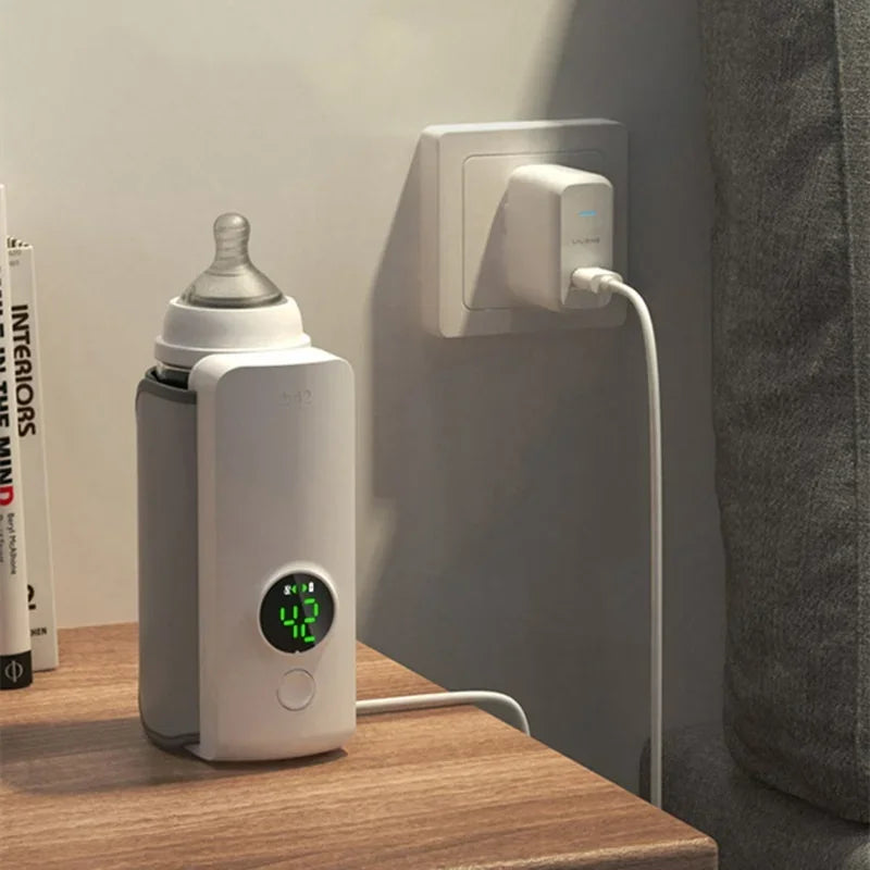 Bottle warmer for newborns, versatile and portable, offering convenient baby bottle warming for travel and home use.