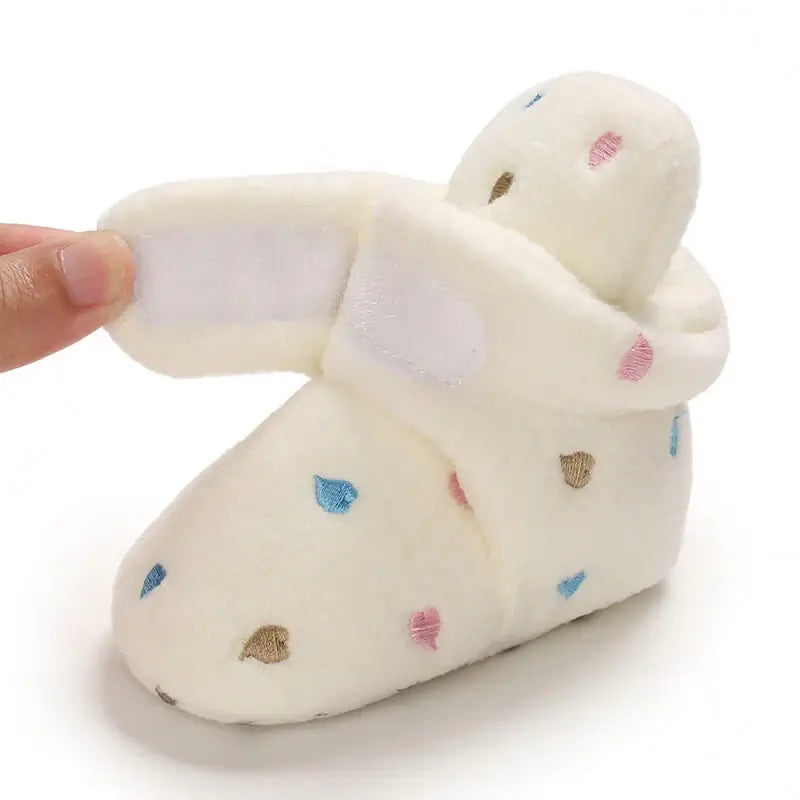 Cauzac™ Cosy Baby Fleece Boots – Anti-Slip Grippers for New Walkers