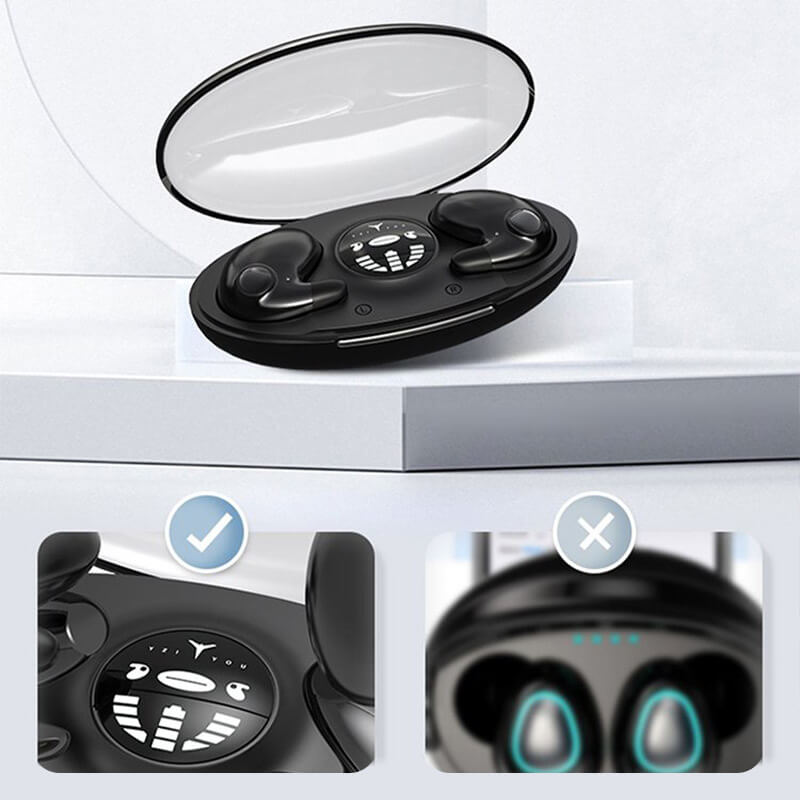 Cauzac™ Invisible Sleep Headphones | IPX5 Waterproof with Bluetooth 5.3