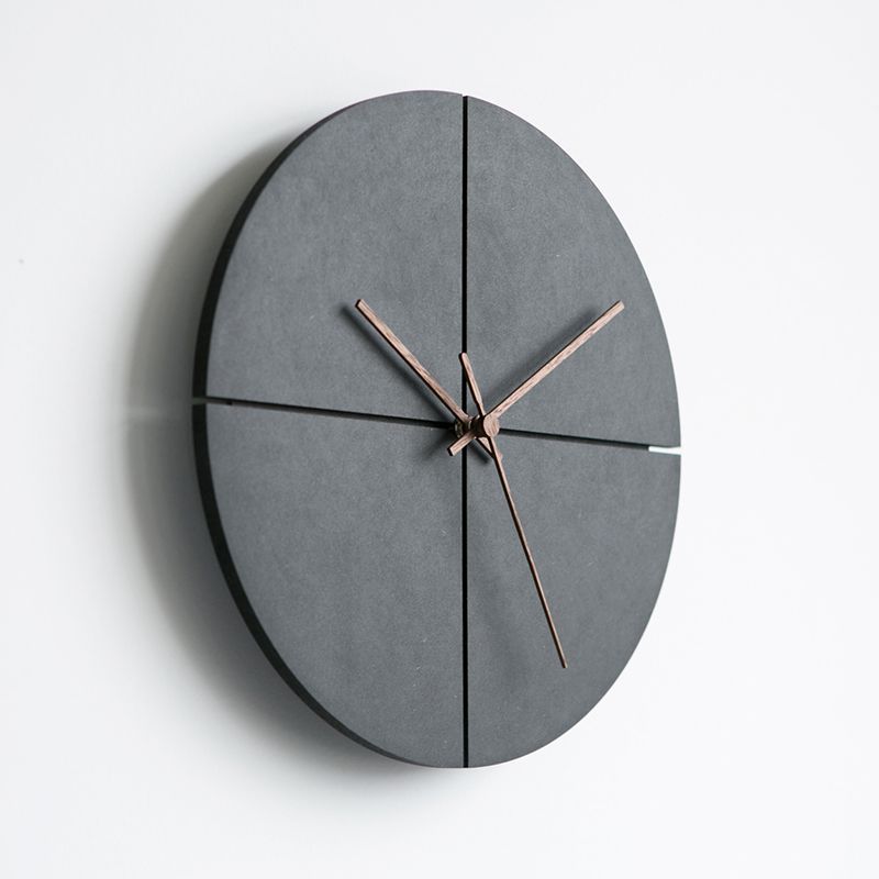 Cauzac™ Modern Concrete Finish Wall Clock for Stylish Spaces