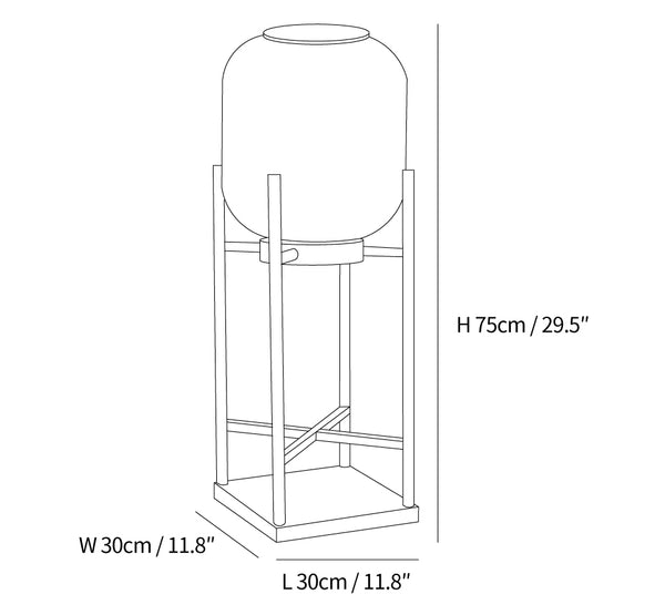 Cauzac™ Solar-Powered Outdoor Floor Lamp Lantern - Elegance in Illumination